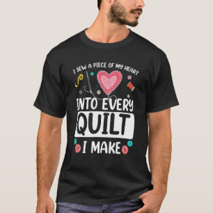 Ik zag een stuk van mijn hartnaaimachine t-shirt