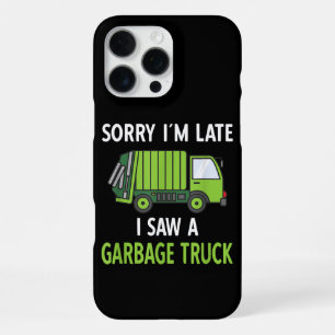 Ik zag een vuilniswagen kostuum Recycling afval iPhone 16 Pro Max Hoesje