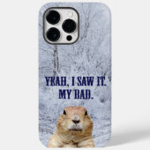 Ik zag het groundhog Dag Case-Mate iPhone Case (Achterkant)