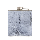 Ik zag het groundhog Dag Heupfles (Achterkant)