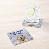 Ik zag het groundhog Dag Kartonnen Onderzetters (Insitu)