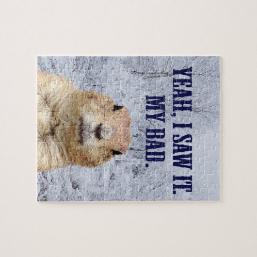 Ik zag het groundhog Dag Legpuzzel (Horizontaal)