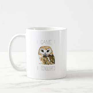 Ik zag het, ik veroverde het (N. Zwemoorhout) Koffiemok