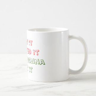 Ik zag het, ik wilde het, ik vroeg aan Nonna, ik b Koffiemok