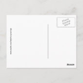 Ik zag je als eerste briefkaart (Achterkant)