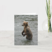 Ik zag je eerste beer staan. kaart (Voorkant)