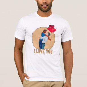 Ik zag je... en ik weet het gewoon. t-shirt