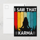 Ik zag Karma Briefkaart (Voorkant / Achterkant)