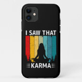 Ik zag Karma Case-Mate iPhone Case (Achterkant)