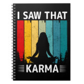 Ik zag Karma Notitieboek (Voorkant)