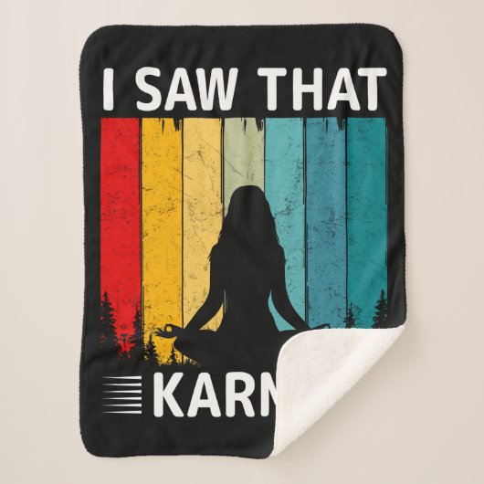 Ik zag Karma Sherpa Deken (Voorkant)