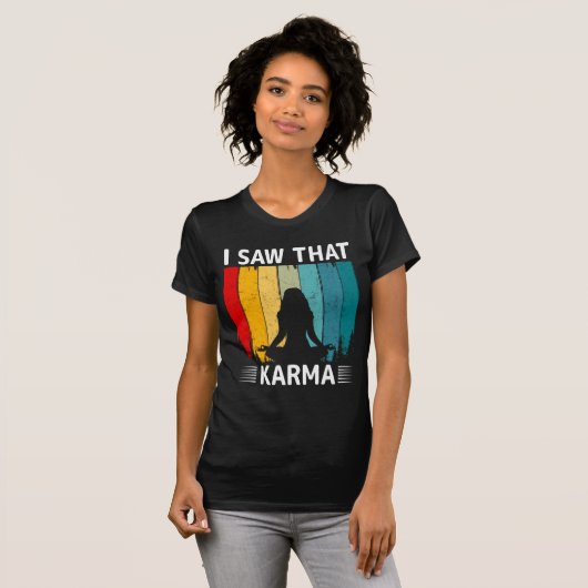 Ik zag Karma T-shirt (Voorkant volledig)