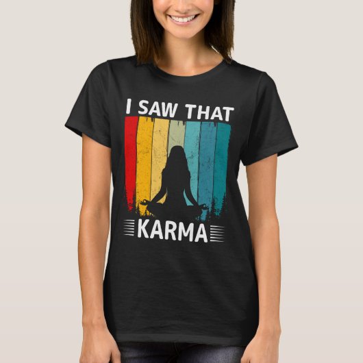 Ik zag Karma T-shirt (Voorkant)