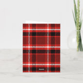 Ik zag mama Krampus kussen Kaart (Achterkant)