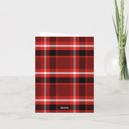 Ik zag mama Krampus kussen Kaart (Achterkant)