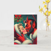 Ik zag mama Satan zoenen Kaart (Gele Bloem)