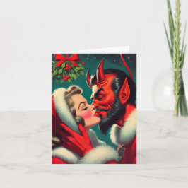 Ik zag mama Satan zoenen Kaart