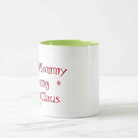 Ik zag mama Sinterklaas Mok zoenen (Midden)