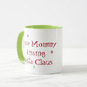 Ik zag mama Sinterklaas Mok zoenen (Voorkant links)