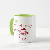 Ik zag mama Sinterklaas Mok zoenen (Voorkant links)