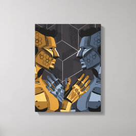 Ik zag mezelf I B – Zelfherkenning Kunst Canvas Afdruk