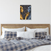 Ik zag mezelf II B – Zelfherkenning Kunst Canvas Afdruk (Insitu (Slaapkamer))