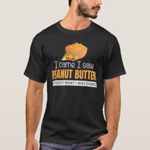 Ik zag pindakaas en ik vergat me Jelly Graphic T-shirt
