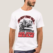 Ik zag San Jose Mile Motorcycle Race T-shirt (Voorkant)