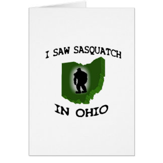 Ik zag Sasquatch in Ohio