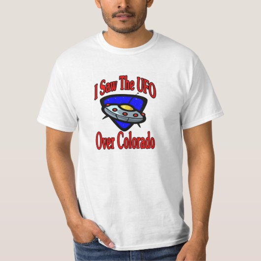 Ik zag UFO, Colorado T-shirt (Voorkant)
