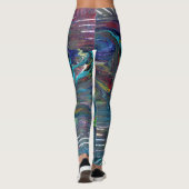 Ik Zal 1 Abstracte Leggings (Achterkant)
