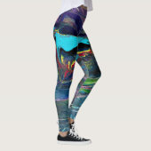 Ik Zal 1 Abstracte Leggings (Rechts)