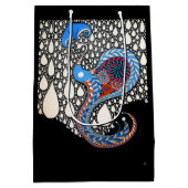 Ik zal al je tranen paraplu pauw vangen medium cadeauzakje (Achterkant)