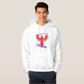 Ik zal altijd als een Phoenix opstaan. Hoodie (Voorkant volledig)