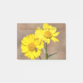 Ik zal altijd de Heer slaan Post-it® Notes (Voorkant)