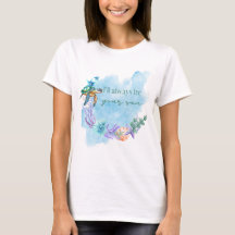Ik zal altijd jouw zee zijn - moeders T-shirt