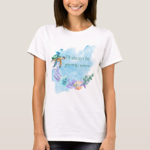 Ik zal altijd jouw zee zijn - moeders T-shirt