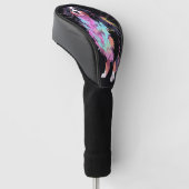 Ik zal altijd van Berner Berghond 005 houden Golfheadcover (Schuin)