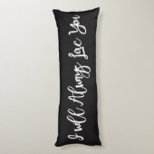 Ik zal altijd van je Kussens houden (Achterkant (Verticaal))