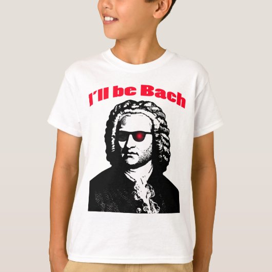 Ik zal Bach zijn T-shirt (Voorkant)