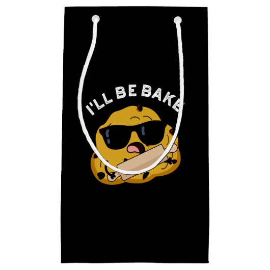 Ik zal bakken Grappig bakken film Pun Dark BG Klein Cadeauzakje (Voorkant)