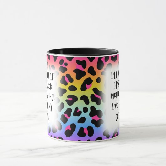 Ik zal beslissen of het een goedemorgen Gezegde is Mok (Midden)