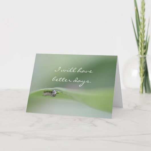 Ik zal betere dagenKaart hebben Kaart (Voorkant)