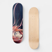 Ik zal bij je zijn als je je adem kwijt bent skateboard (Voorkant)