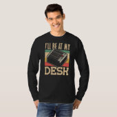 Ik zal bij Mijn Ontk Audio Engineer zijn T-shirt (Voorkant volledig)