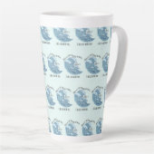 Ik zal Christelijk bij je zijn Latte Mok (Rechterhoek)