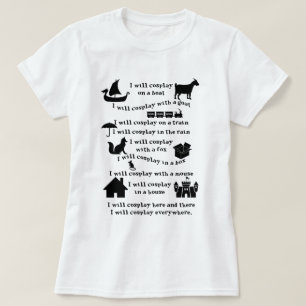 Ik zal Cosplay T shirt