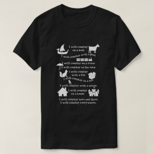 Ik zal Cosplay T shirt Dark