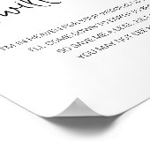 Ik zal daar zijn met een herdenkingsstoel met een poster (Hoek)