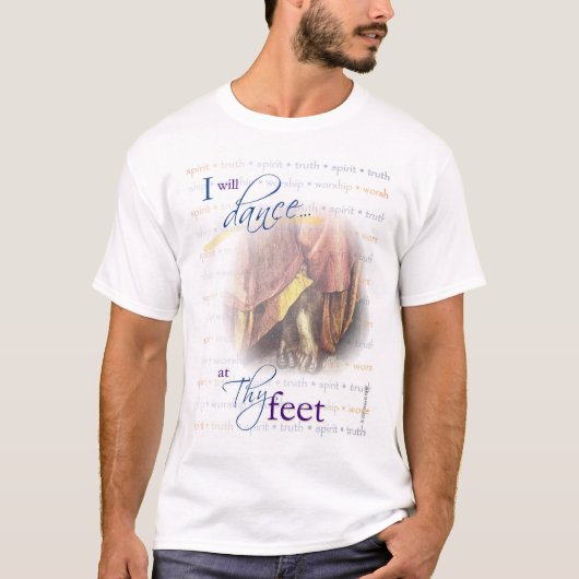 Ik zal dansen op het t-shirt van Thy's (Voorkant)